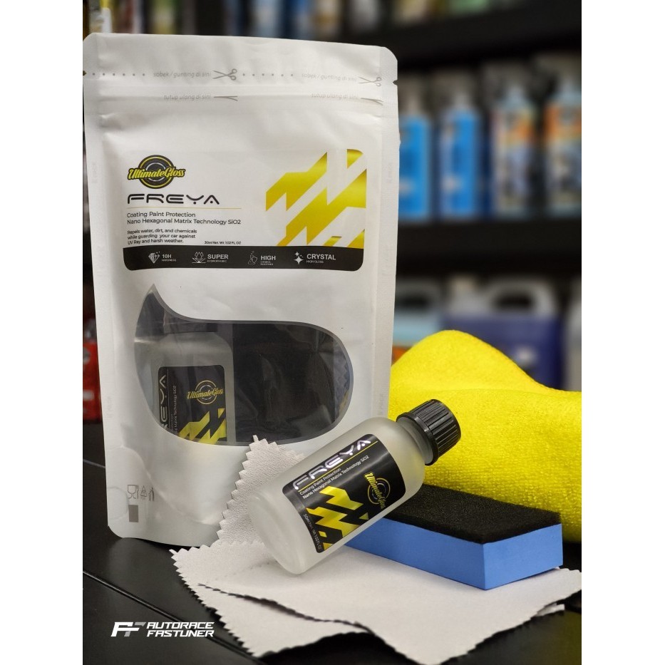 Ultimate Gloss FREYA Nano Ceramic Coating Kit 10H original