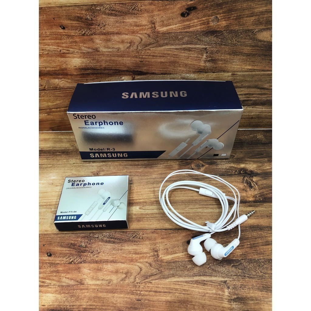 STEREO EARPHONE ORIGINAL ACCESSORIES SAMSUNG/OPPO/VIVO/XIAOMI F20