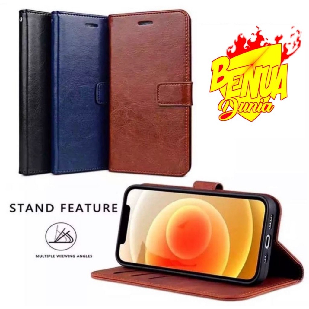 SOFTCASE FLIP WALET DOMPET VIVO Y28 4G Y38 5G NEW VIVO Y71 Y81 Y83 - BD