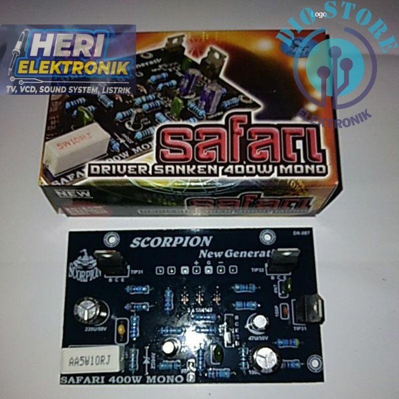 kitdriver safari 400watt mono