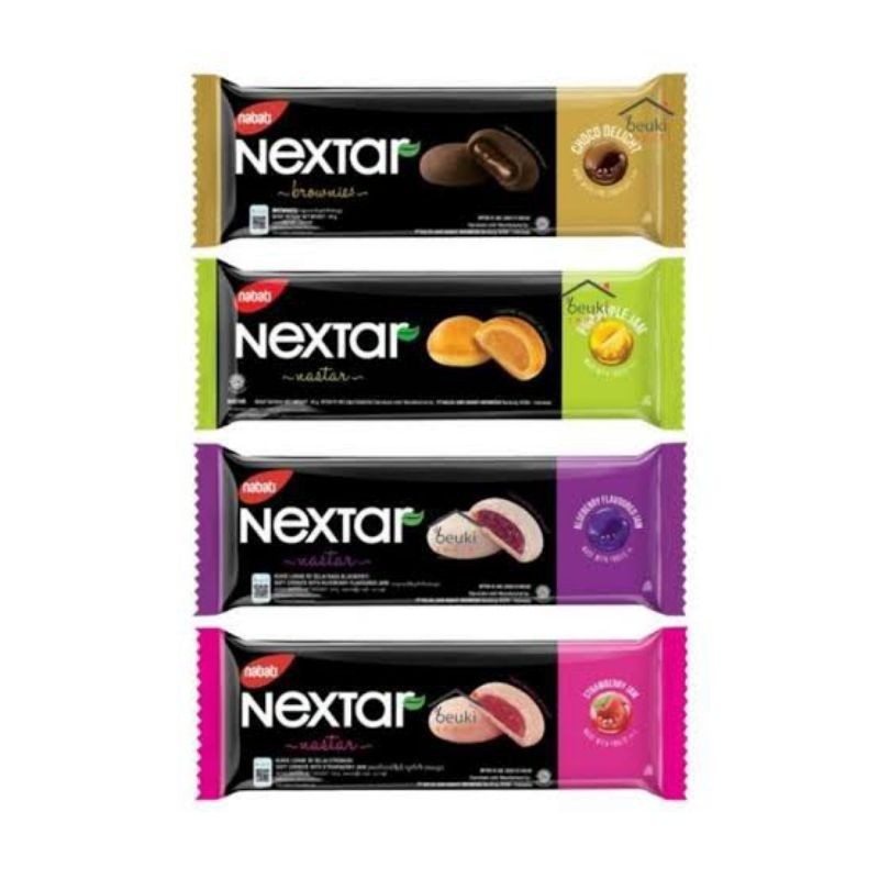 

Nextar Nastar Kukis Lunak Kemasan 42gr isi 3pc Dengan Berbagai Varian Rasa