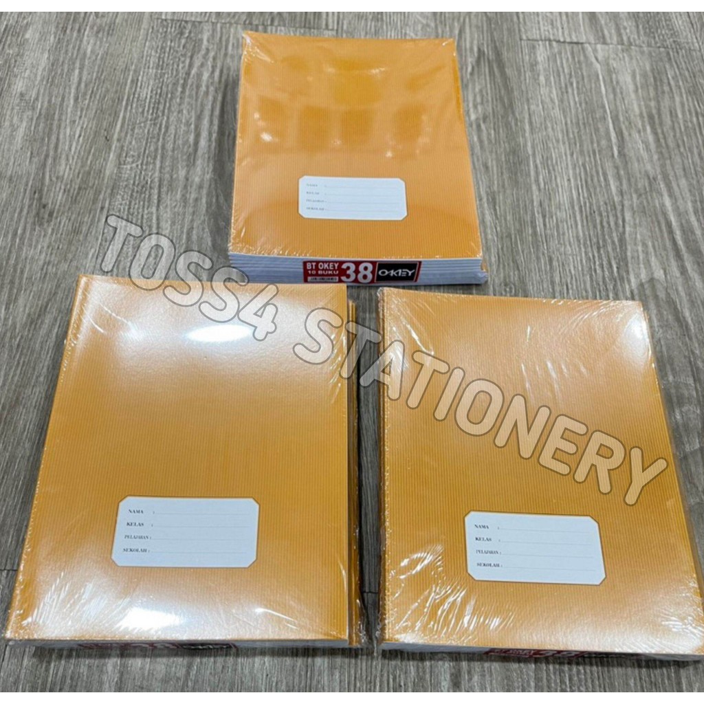 

( 10 Buku) 1Pack Buku Sidu 38 Lembar Murah OKEY ALFA/CRAFT 38 LEMBAR ISI 10 T0SS4 STATIONERY