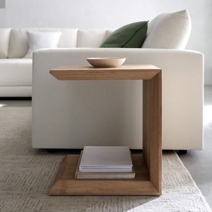 

GFJ Meja Kopi Jati Minimalis Coffee Table Modern