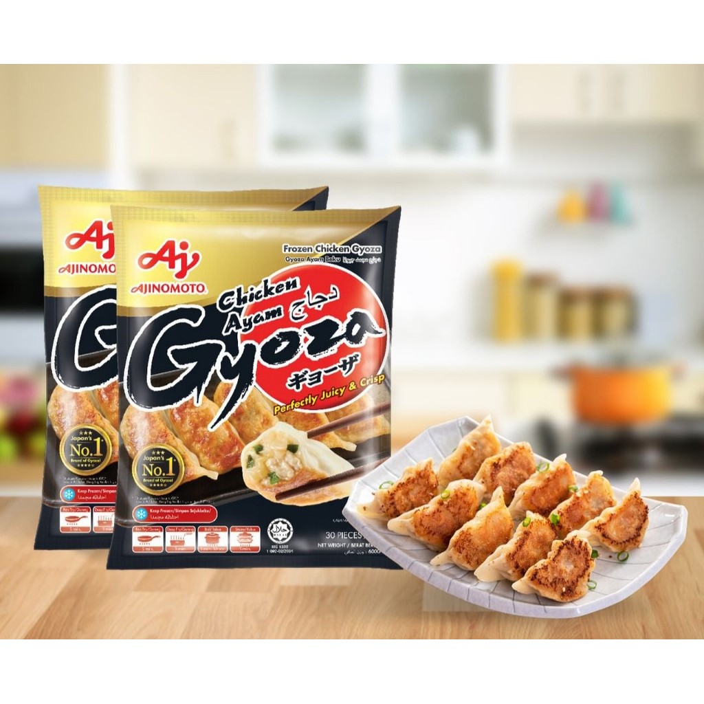 

AJINOMOTO GYOZA AYAM SAYUR 600g