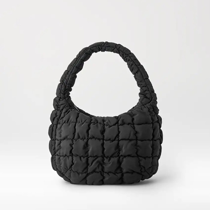 Cos Quilted Mini Bag - Black