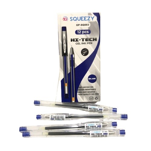 

NAT - 1 PCS GP-SQ883 GEL PEN SQ HI-TECH BLUE 0,28MM