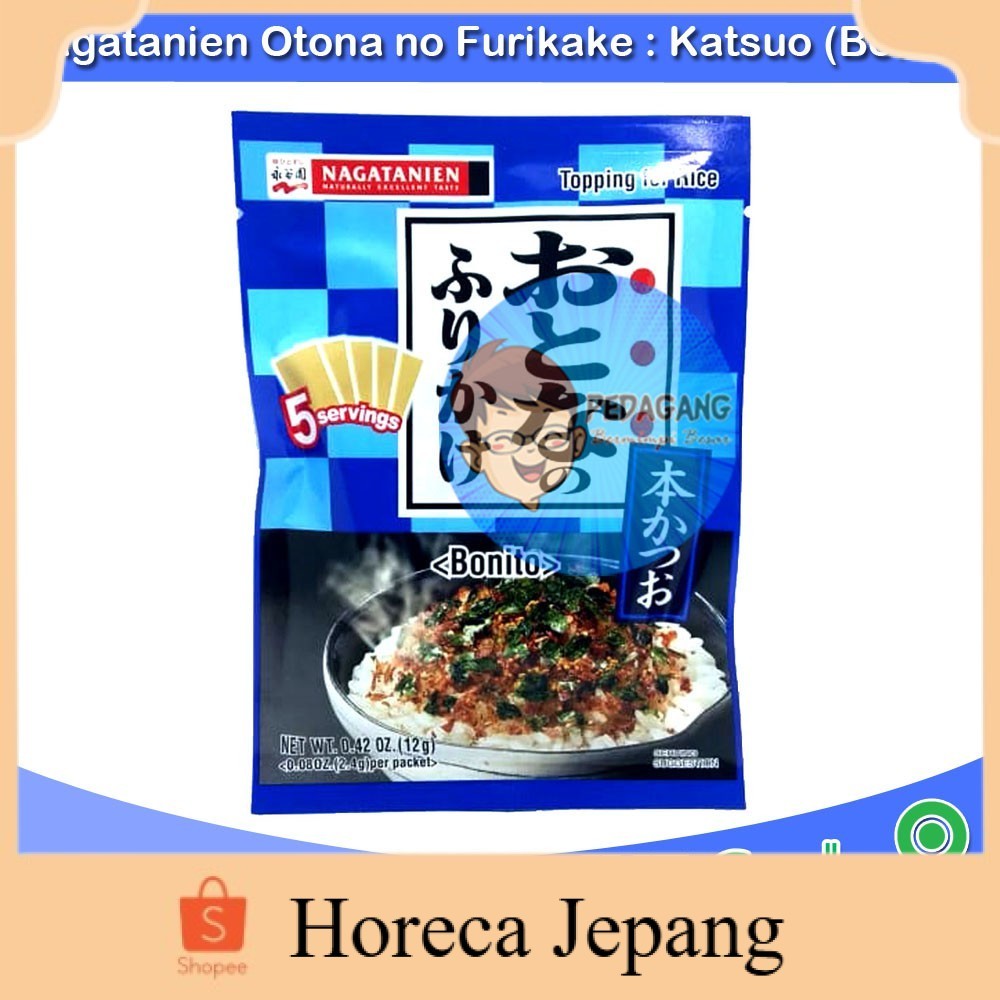 

Nagatanien Otona no Furikake : Katsuo (Bonito) | Abon Jepang