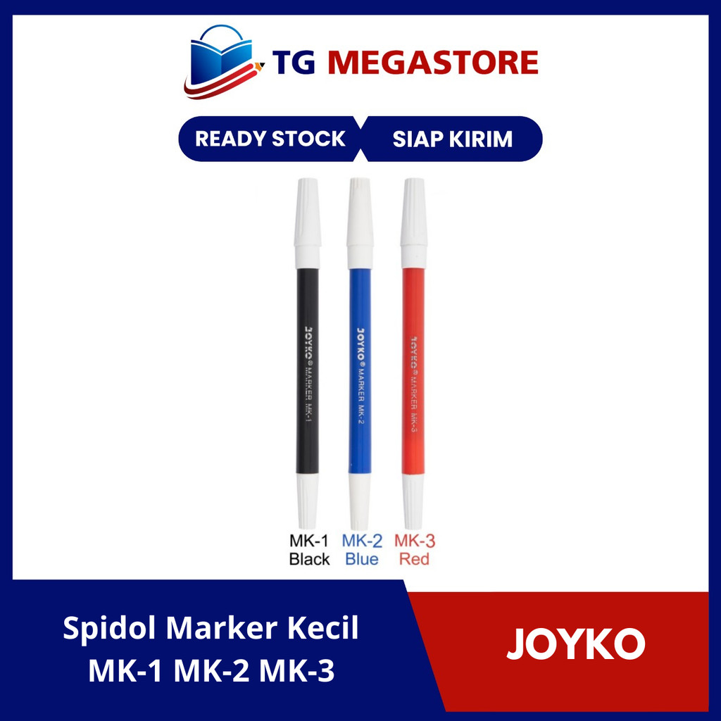 

Spidol Marker Kecil Joyko MK-1 - MK-3