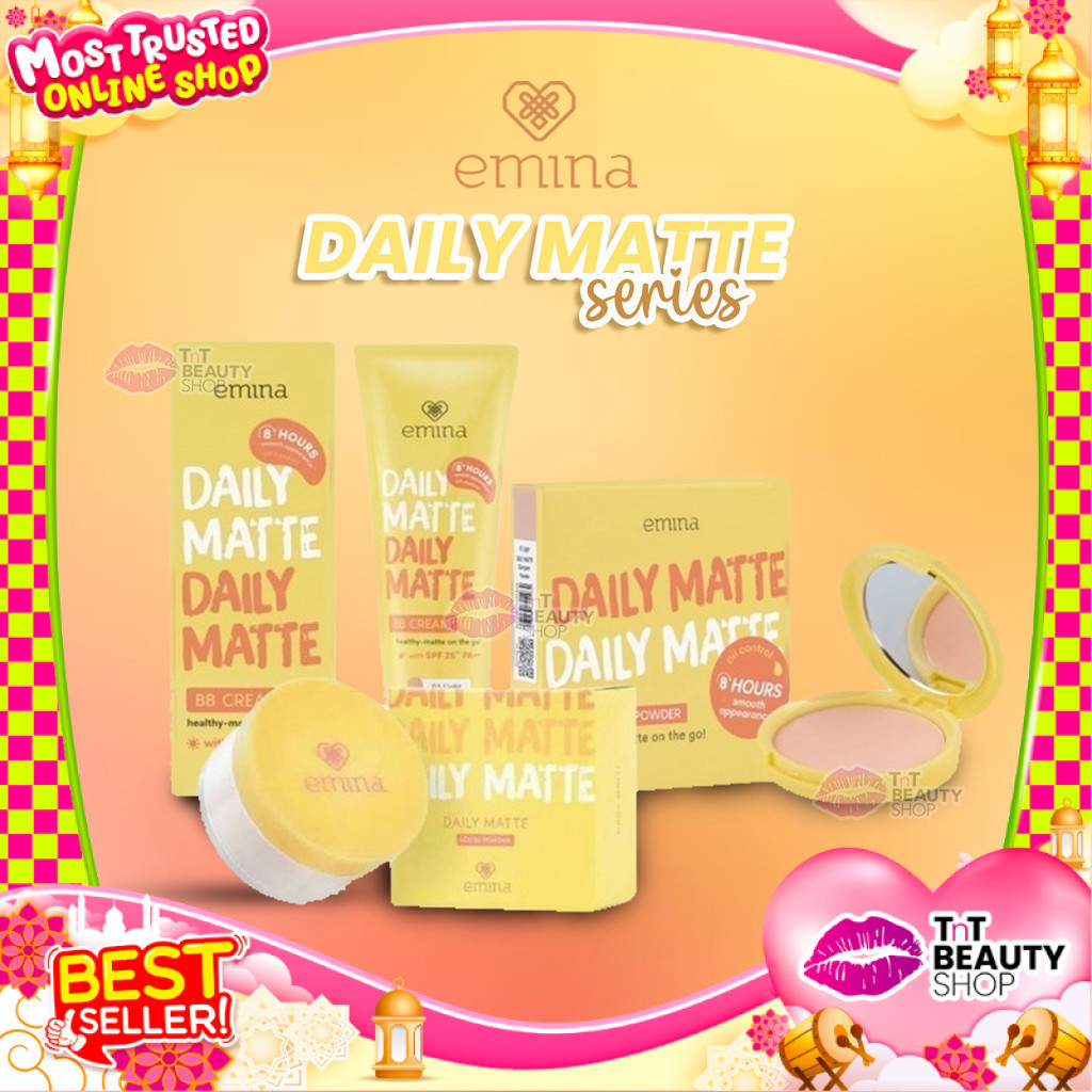 Emina Daily Matte Loose Powder | Compact Powder | BB Cream | TnT Beauty Shop