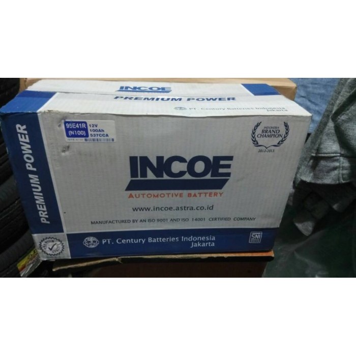 Aki Accu INCOE N-100 12V 100-AH/100-Amper. berkualitas