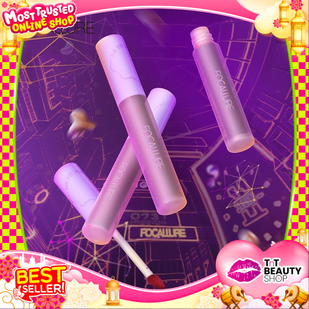 FOCALLURE Air Fit Matte Liquid Lipstick #SwitchMode Matte Lip Tint - FA 417 | TnT Beauty Shop
