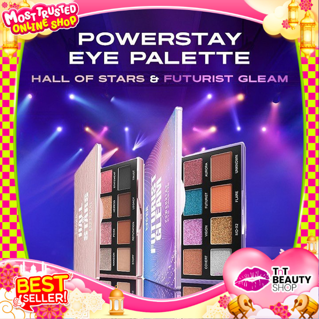 Make Over Powerstay Eye Palette - Futurist Gleam - Hall Of Stars | Eyeshadow | TnT Beauty Shop