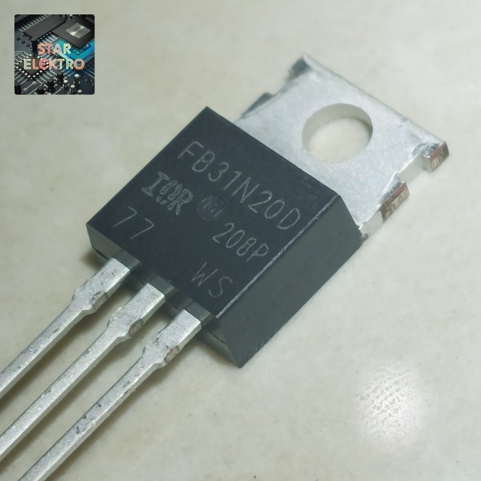 DnG FB31N20D IRFB31N20D IR FB31N20 IRF 31N20D Mosfet 31A 200V SMPS To-220