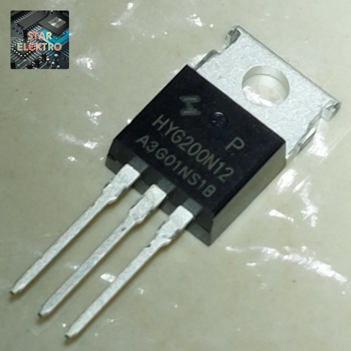 

DnG27 HYG200N12 P To-220 HY G200N12 HYG200N12NS1P Mosfet 60A 120V N-Ch HuaYi HYG200N12P