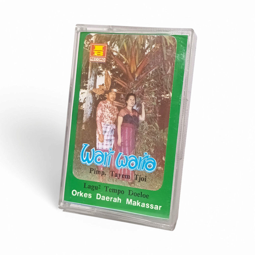 kaset orkes daerah Makassar lagu-lagu tempo dulu Wari-Waria oleh Tayem Tjoi Ho Eng Djie