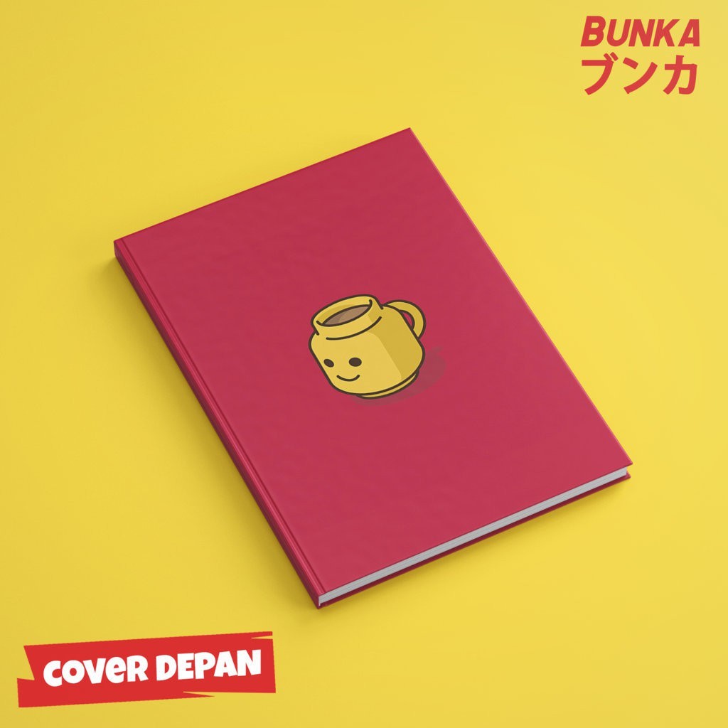 

Notebook Lego Head Cup Hardcover A5 Buku Tulis Catatan Note Agenda Planner Jurnal