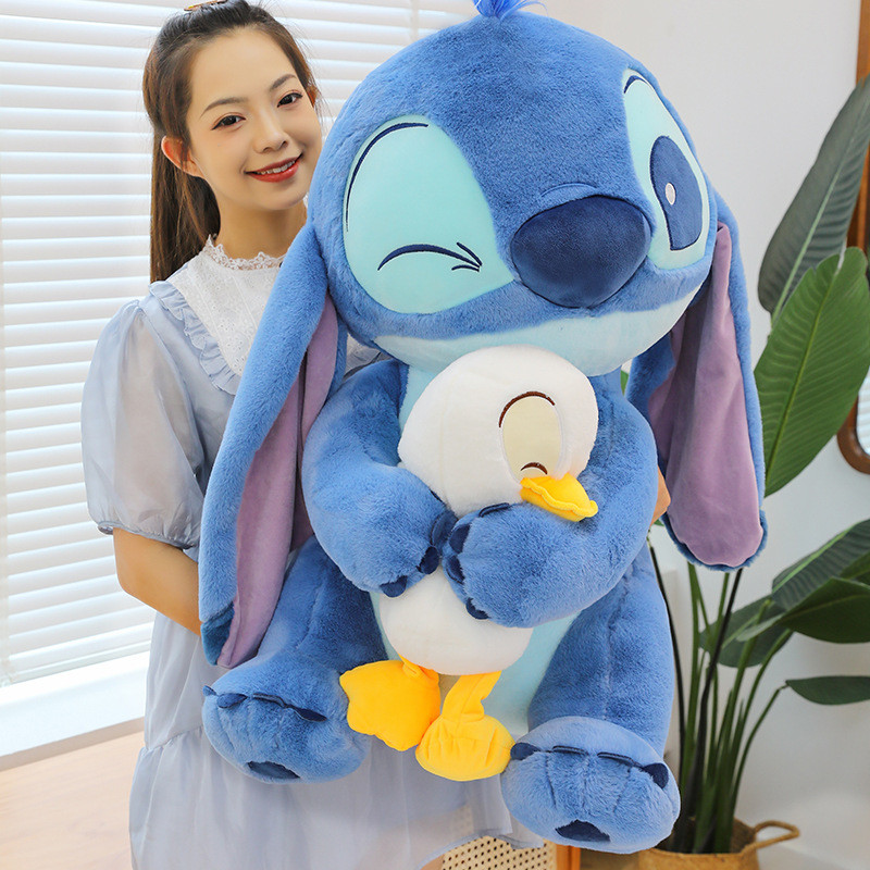 Boneka Stitch Hug Duck Boneka selebritas internet Boneka Stitch besar