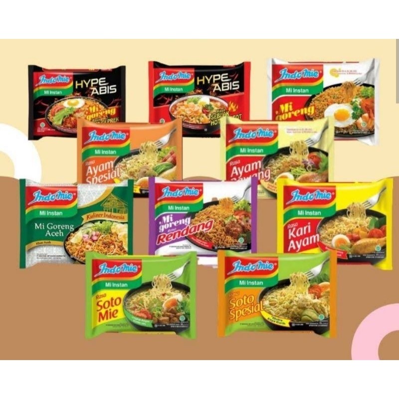 

Indomie all varian