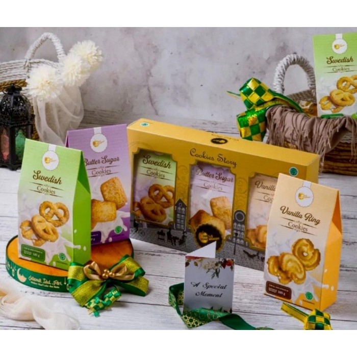 

MUMPUNG PROMO Parcel Kue Lebaran Kering Felicita 4 Topless Parsel Hampers - COOKIES-3-TPLS TERLARIS