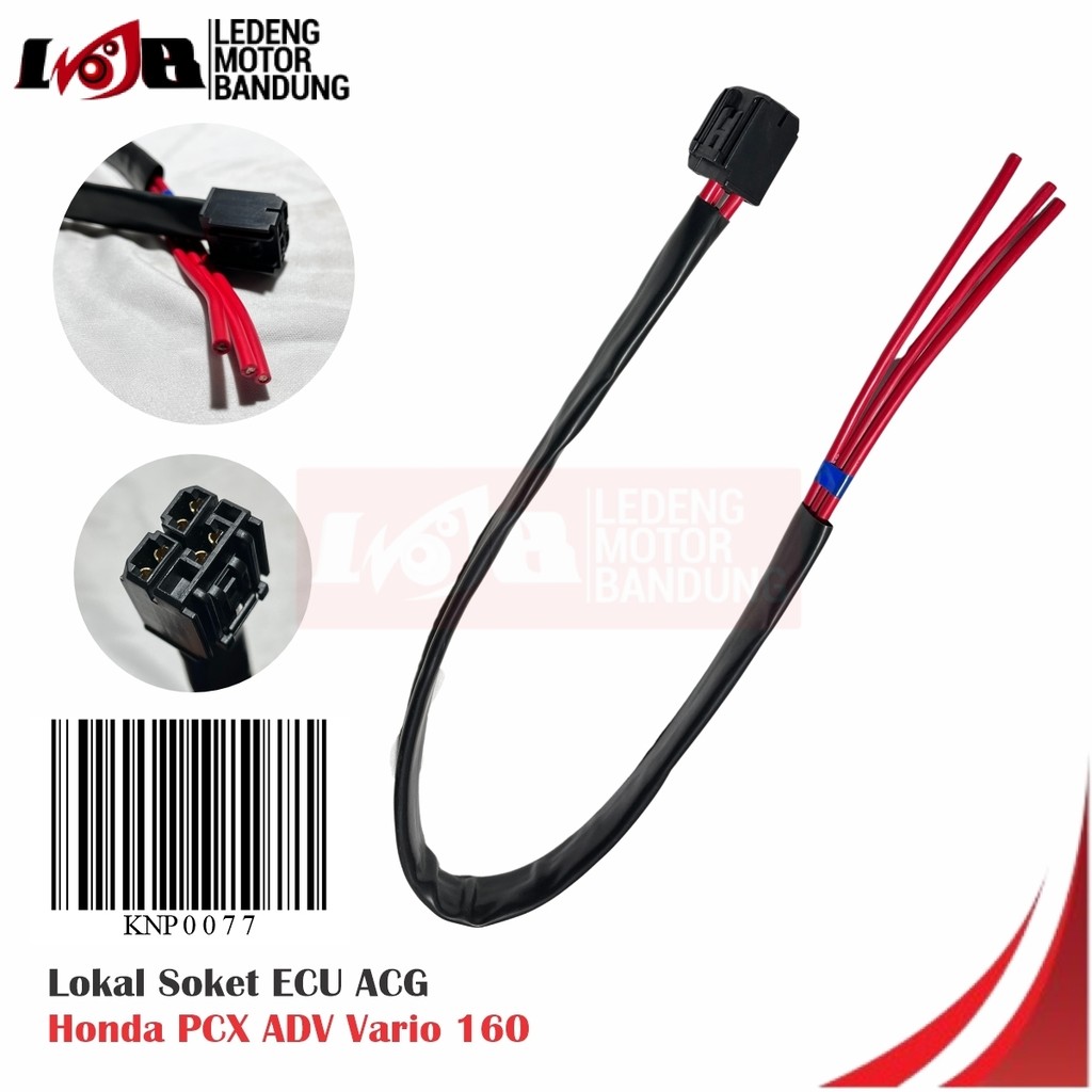 Soket Kabel ECU Kiprok Honda PCX Vario 160 ADV 150 K1Z K2S Socket Cable ECM Motor