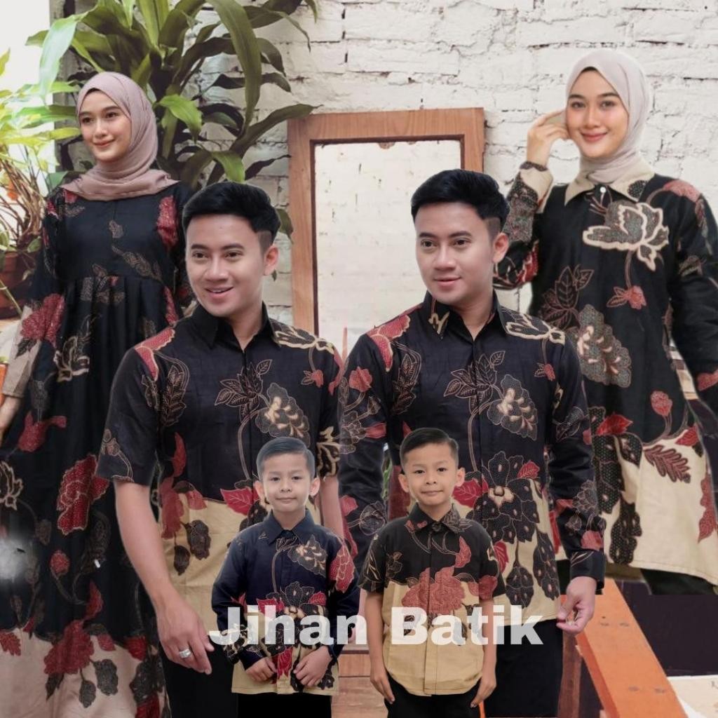 Batik Modern keren couple keluargaBATIK COUPLE KELUARGA TERBARU // BATIK COUPLE KELUARGA SUAMI ISTRI