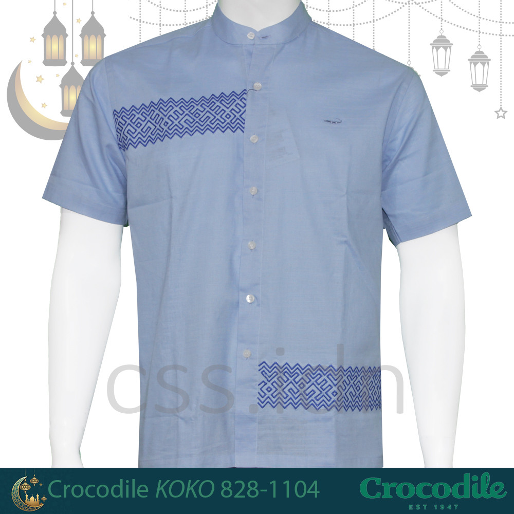 Kemeja KOKO Pria Lengan Pendek Crocodile 828-1104