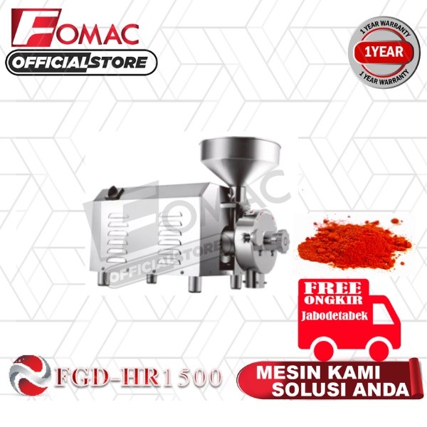 Mesin Penggiling Kopi Coffee Grinder FGD-HR1500 FGD-HR2200 FOMAC Giling Biji Bijian
