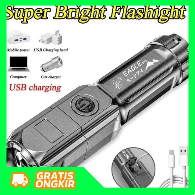 . ( COD ) SENTER SWAT MINI LED 36W  / SENTER LED POLICE CHARGEABLE / SENTER CAS MURAH Termurah, Orig