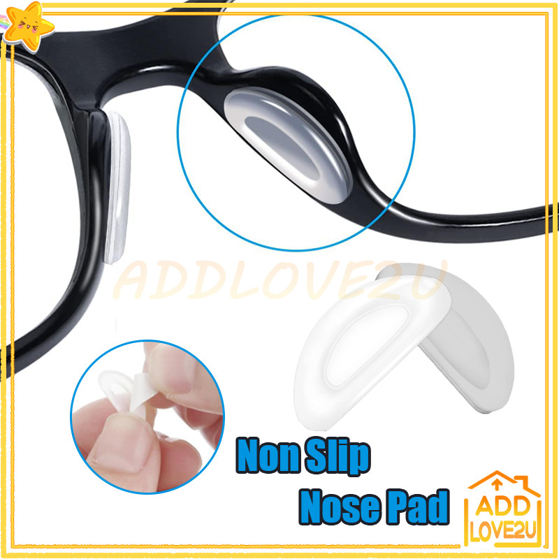 Nose Pad Kacamata/Non Slip Silicone Nose Pad/Stiker Kacamata Penyangga Hidung/Bantalan Hidung Kacama