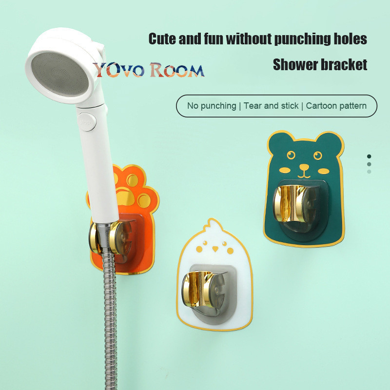 Gantungan Shower Rak Holder Shower Tempel Dinding Kamar Mandi/ Holder  YOvo
