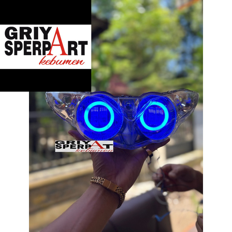 LAMPU DEPAN  LED JUPITER Z BURHAN BURUNG HANTU TERBAIK