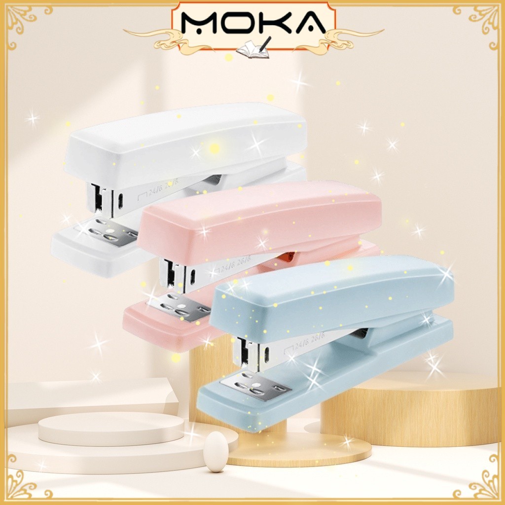 

MOKA STAPLER WARNA PASTEL AESTHETIC KAPASITAS 20 LEMBAR / STAPLES WARNA PASTEL AESTHETIC MKPP15