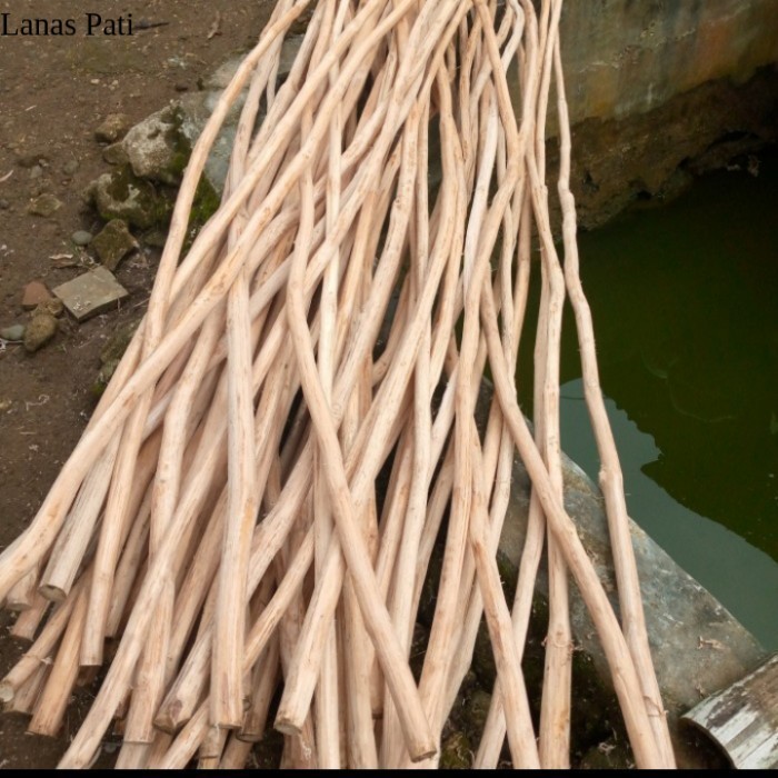 

Ranting kayu jati panjang 190cm - Ranting kayu macrame - ranting jati XD10