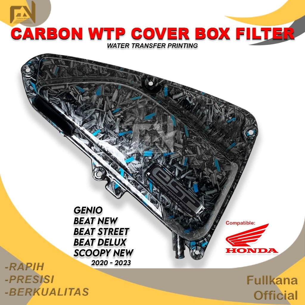 FULLKANA CARBON - TUTUP FILTER CARBON FORGED GENIO / TUTUP FILTER BEAT NEW CARBON FORGED BEAT DELUXE