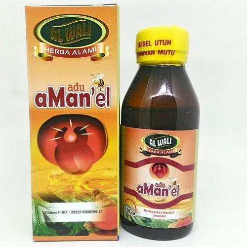 INBUY - Madu Amandel Radang Tenggorokan Al Waliy Alwaliy