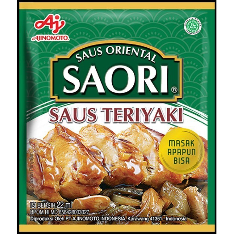 

Ajinomoto Saus Teriyaki Saori 22ml - CBY