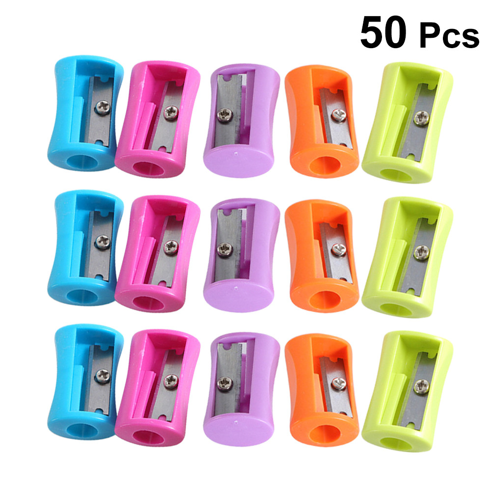 

Creative Waist Design Pencil Sharpener Cartoon Plastic Children's Office School Supplies Student Stationery Random Supply