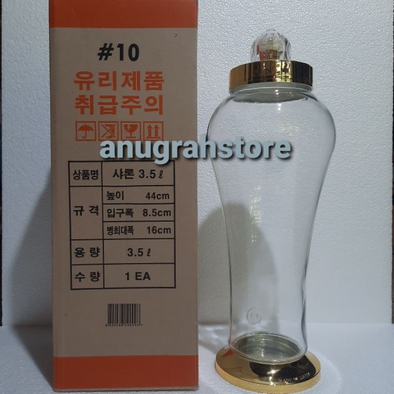 botol ginseng asli korea 3.5 liter - Anugrah Megah