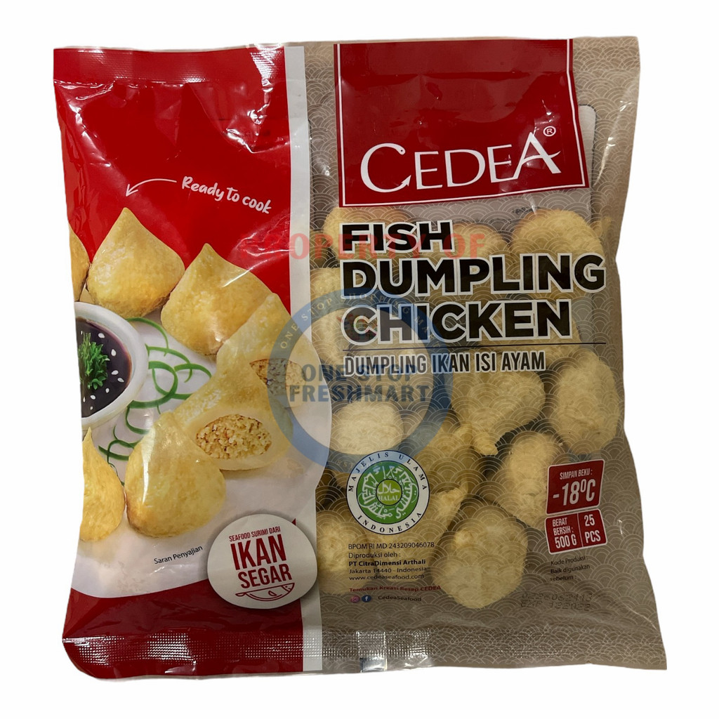 

CEDEA FISH DUMPLING CHICKEN 500gr