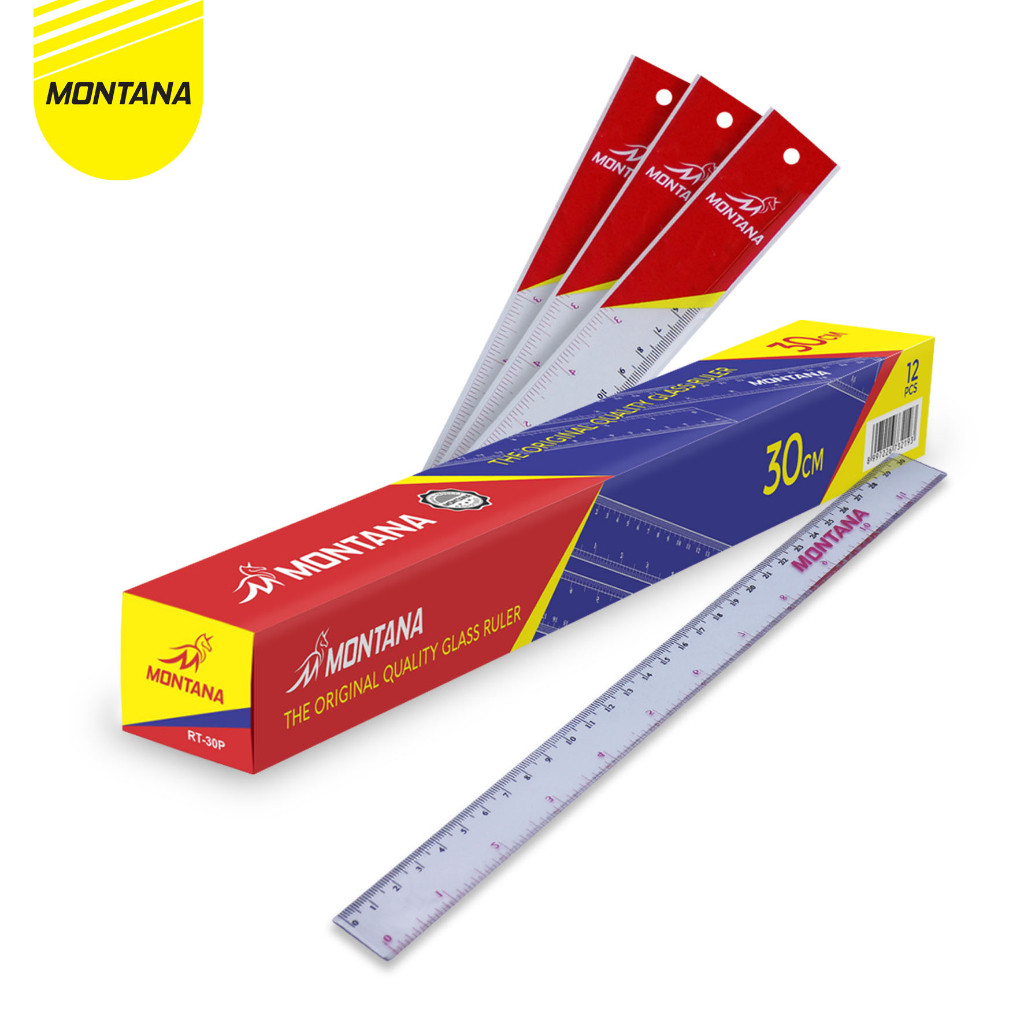 

Montana Acrylic Ruler / Penggaris Acrylic 30Cm / RT-30P copy (1)