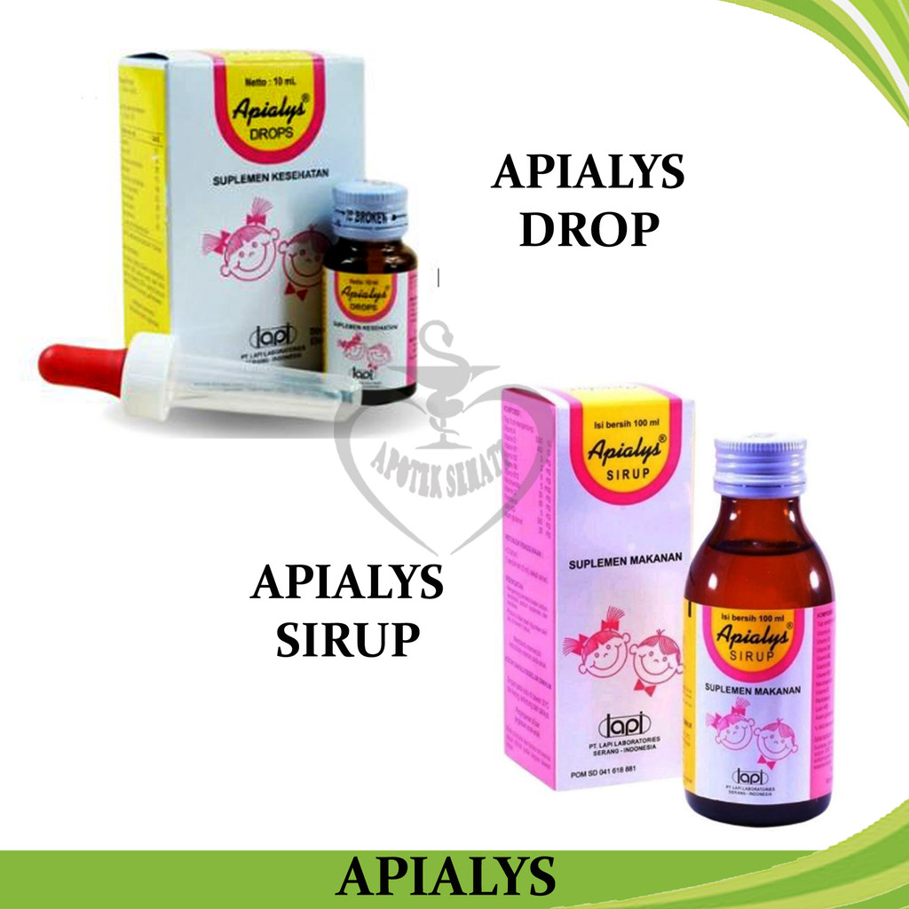 LAPI Apialys Suplemen Makanan Bayi dan Anak Multivitamin Suplemen Makanan