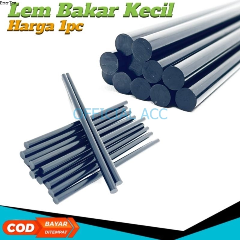 Lem Bakar Kecil Hitam | Lem Stik Hitam Lem Bakar Glue Gun Kecil