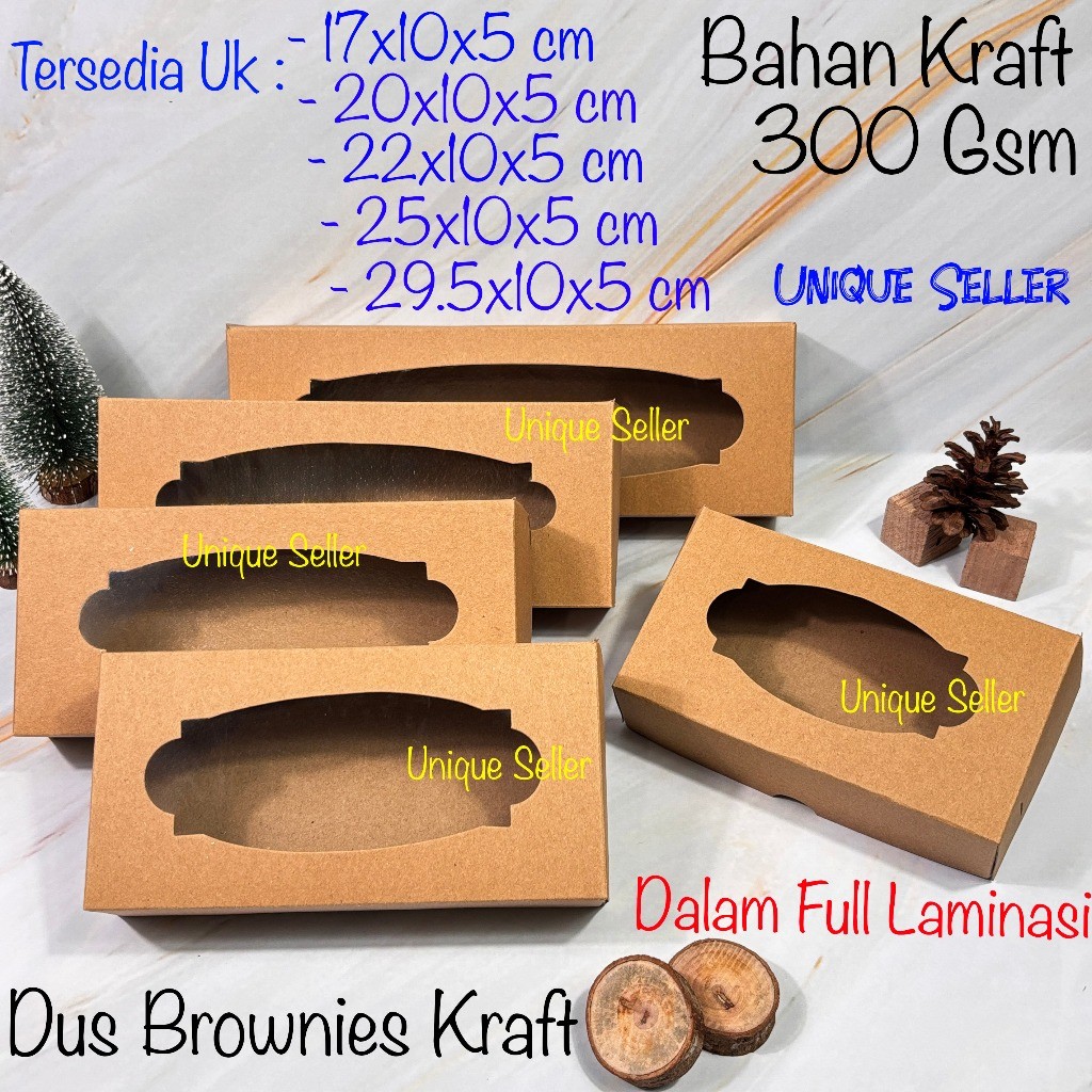

Dus Kue Brownies 17x10x5 20x10x5 22x10x5 25x10x5 29.5x10x5 KRAFT Coklat Jendela FULL Laminasi 300 Gsm / Dus Box Brownies 17 20 22 25 29.5 30 Kraft Window / Dus Box Roti Hampers Snack 17x10x5 20x10x5 22x10x5 25x10x5 29.5x10x5 30x10x5 KRAFT Window Laminasi