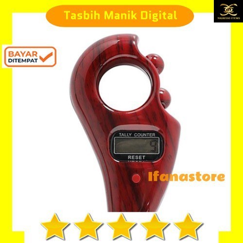 MUSLIM TASBIH MANIK DIGITAL /  TASBIH MANIK DIGITAL MUSLIM