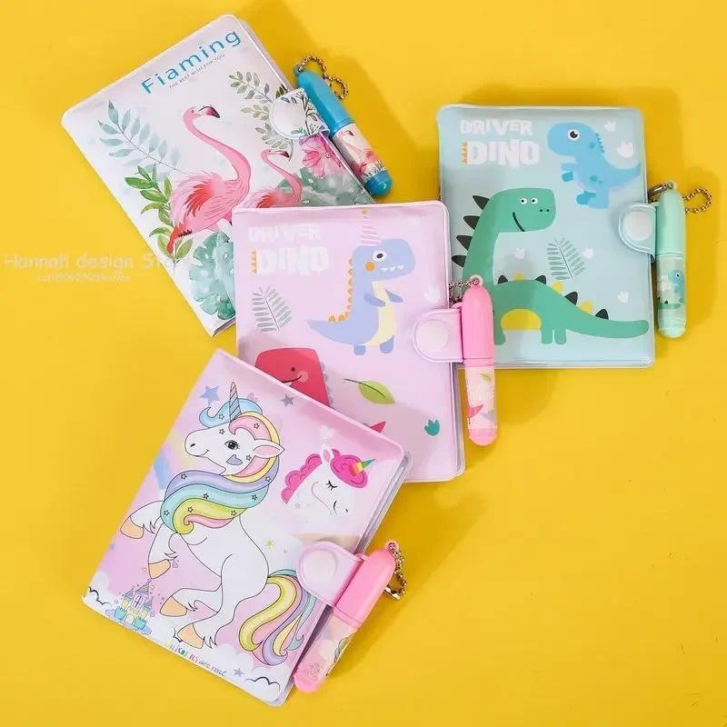 

Kawaii Unicorn Set 1 Notebook+1 Ballpoint Pen Writing Diary Book Kids Gift Stationery Student Rewarding School Office Supply
