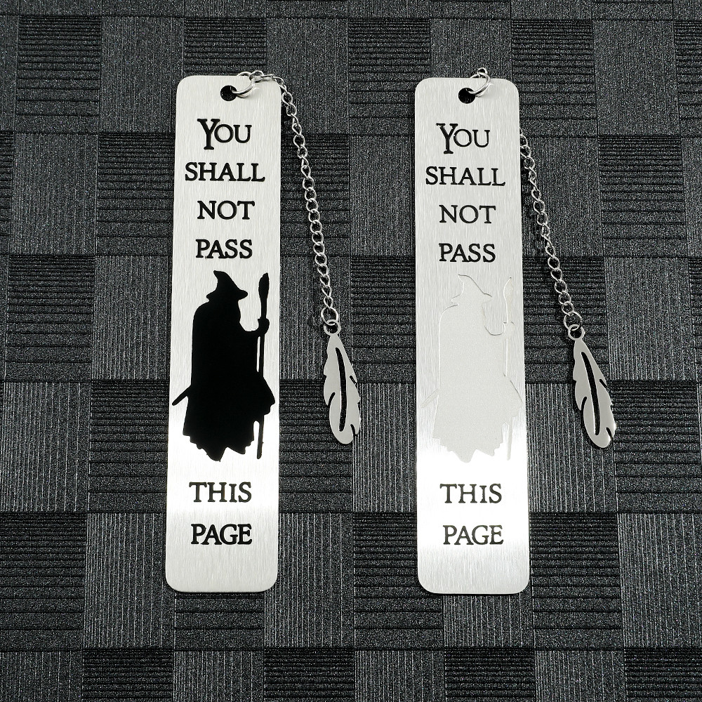 

Witch Warning Book Mark Personalized Metal Bookmarks Reading Markers Book Accessories Gift for Book Lovers Women Men Collect