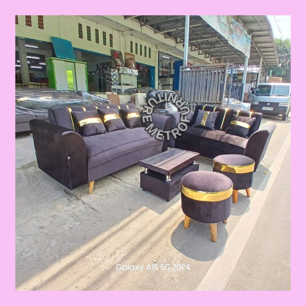 Sofa Minimalis 3+2+2 PUK Sofa Modern 32+2PUK Free Ongkir Serang Kota SOFA RUANG TAMU INTERIOR RUMAH 
