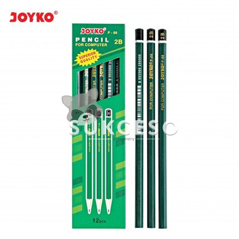 

DIJUAL LUSINAN Joyko Pensil / Pinsil 2B P-88
