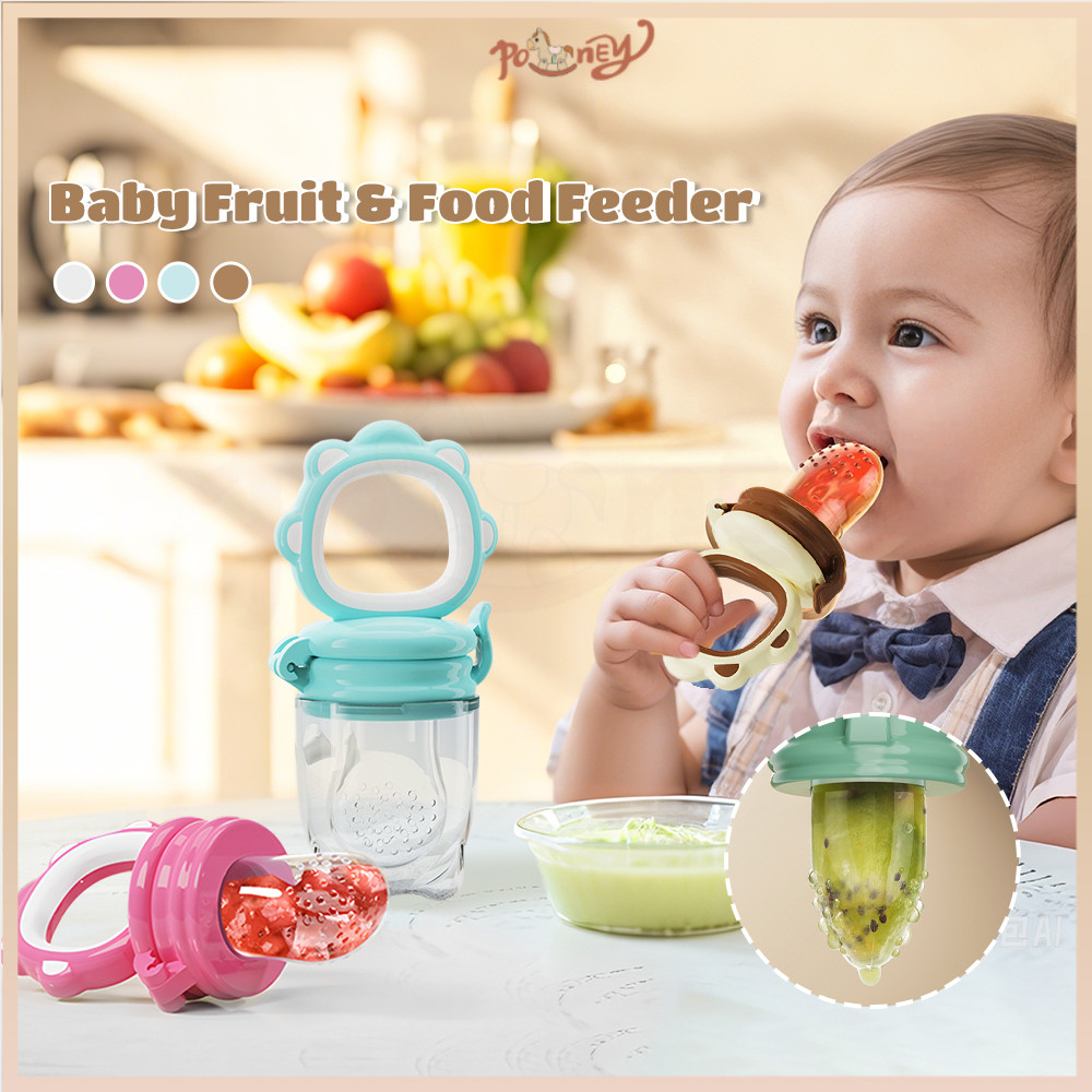 Poney baby fruit and food feeder Original BPA FREE PREMIUM Empeng Buah Bayi