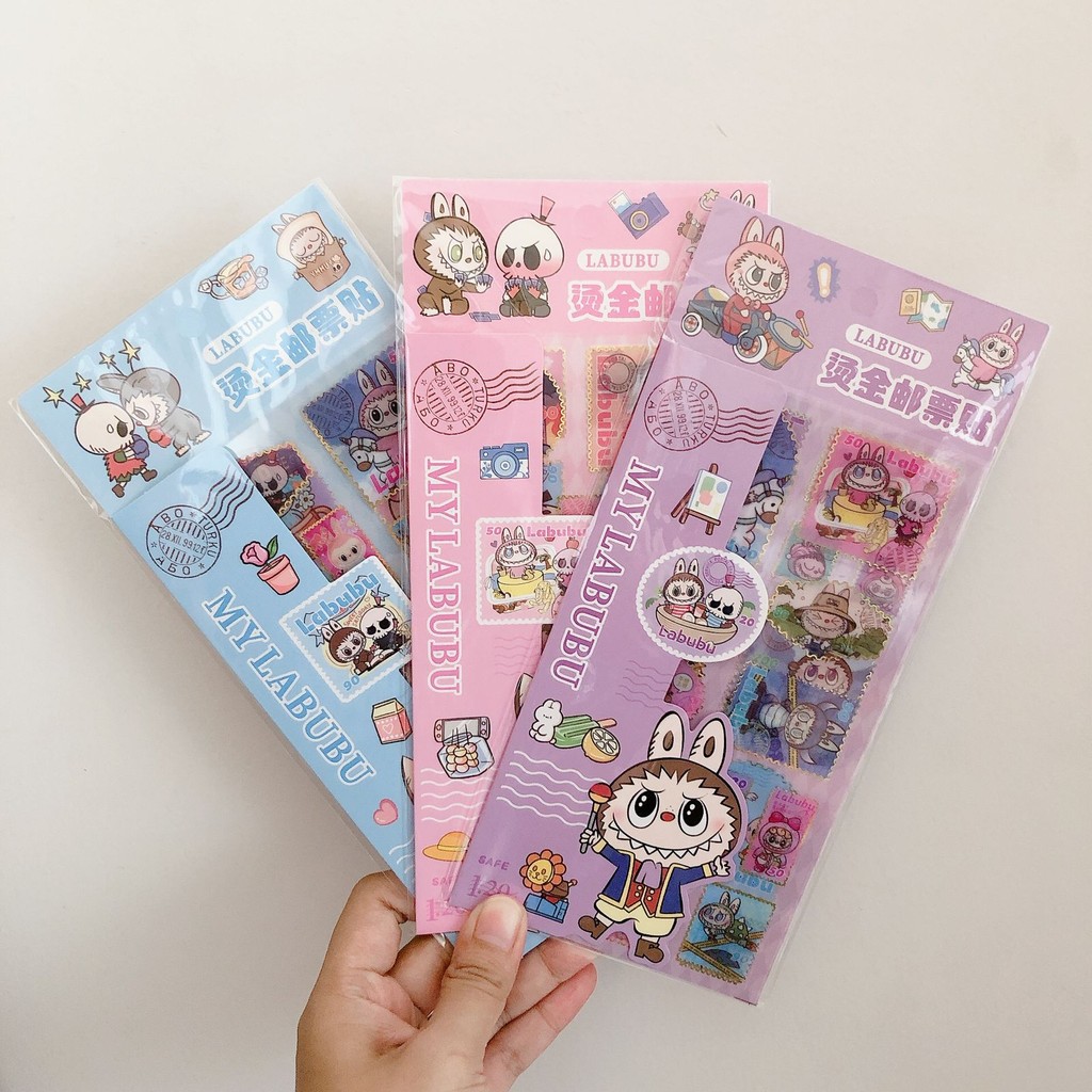 

Stamp Sticker Labubu 23s / Stiker Perangko Labubu